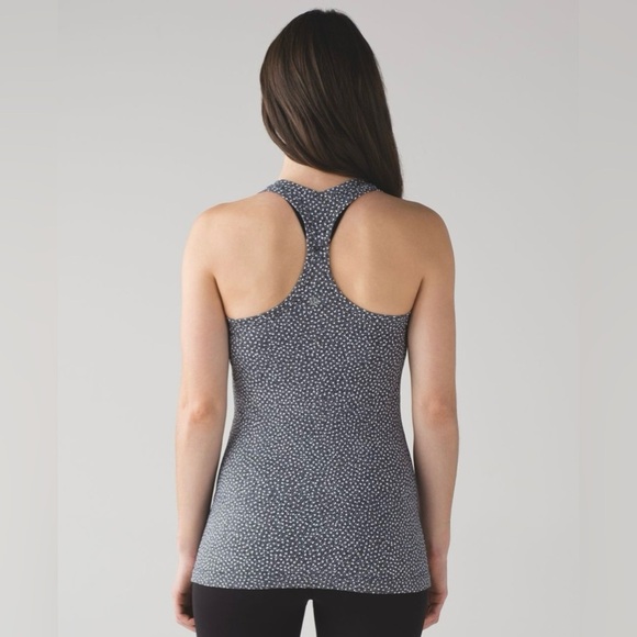 Lululemon | Cool Racerback II | Frozen Fizz White Black - Picture 2 of 8